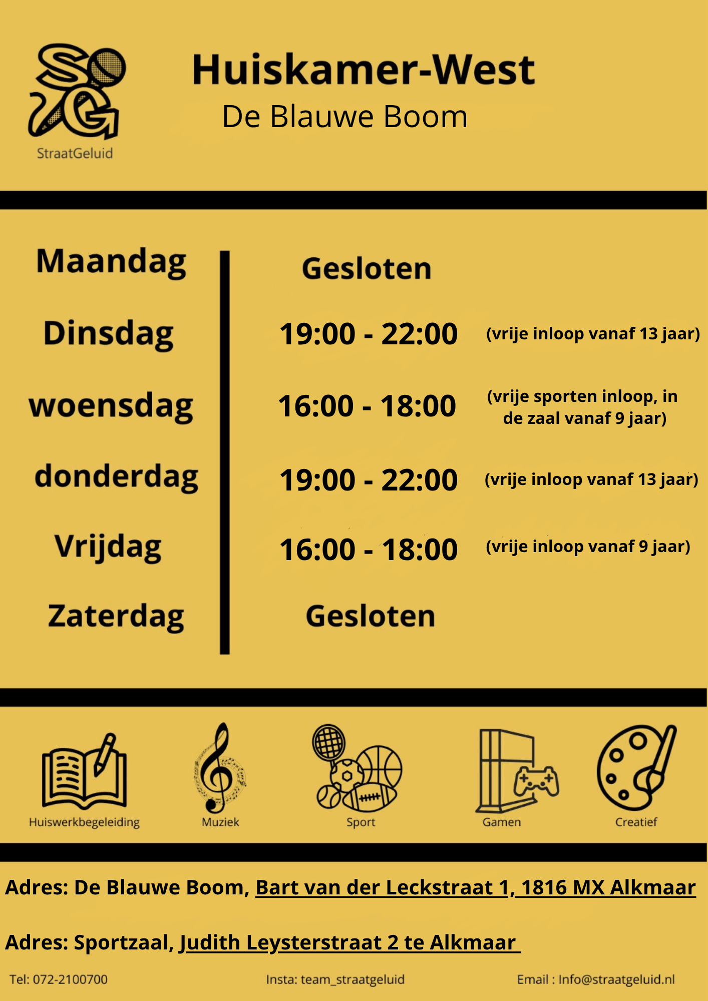 Poster Huiskamer West 20242025